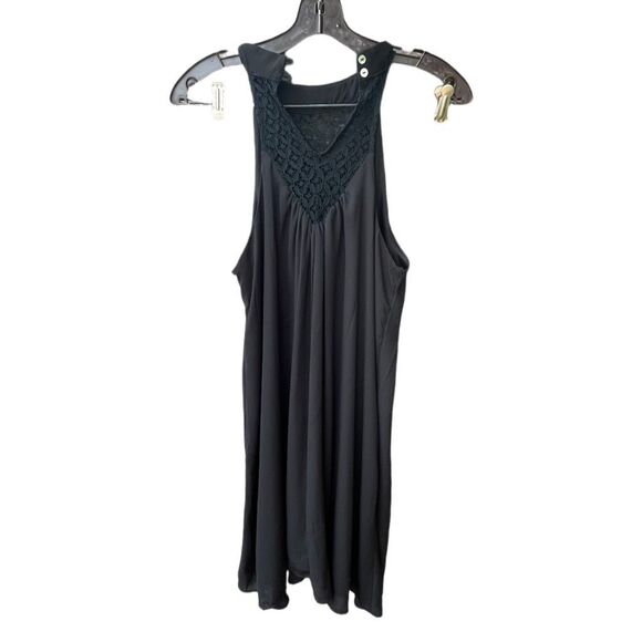 Alya size M black swing tank lace dress. - Picture 2 of 7